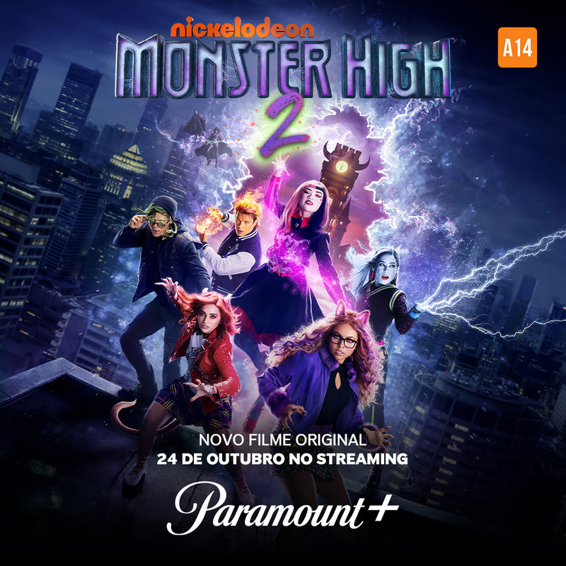 Monster High 2  Filme ganha data de estreia no Paramount+ – Não